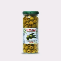 Habit Pitted Green Olives - 430g