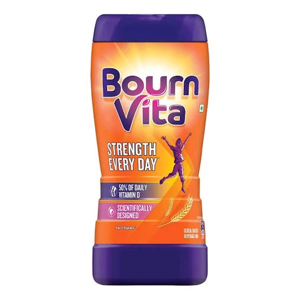 Bournvita Chocolate Nutrition Drink, 500g Jar