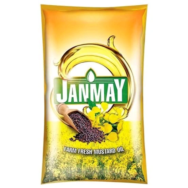  Janmay Farm Fresh Mustard Oil 1 L 