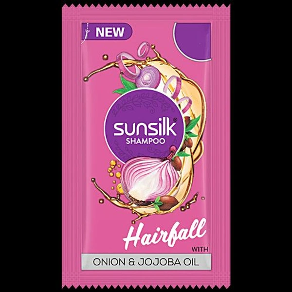 Buy Sunsilk Hairfall Shampoo - With Onion & Jojoba Oil, For Strong 6ml ( Pkt Of 16)