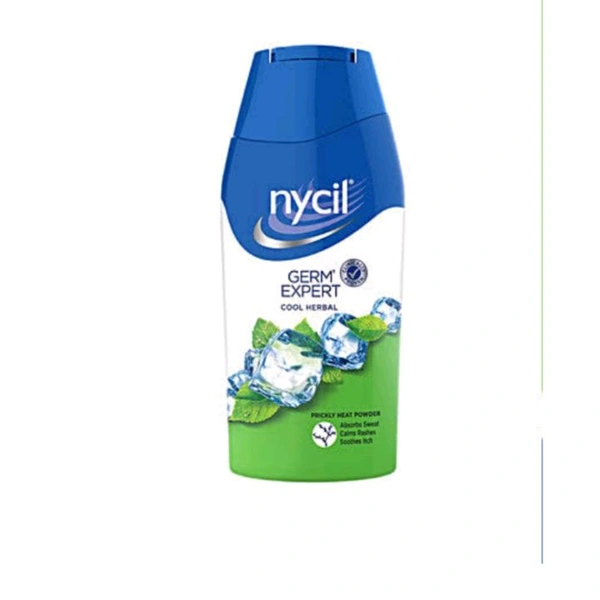 Nycil Germ Expert Prickly Heat Powder - Cool Herbal, 20g