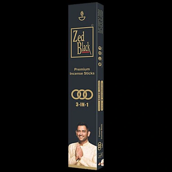 Zed Black Premium 3-in-1 Agarbathi