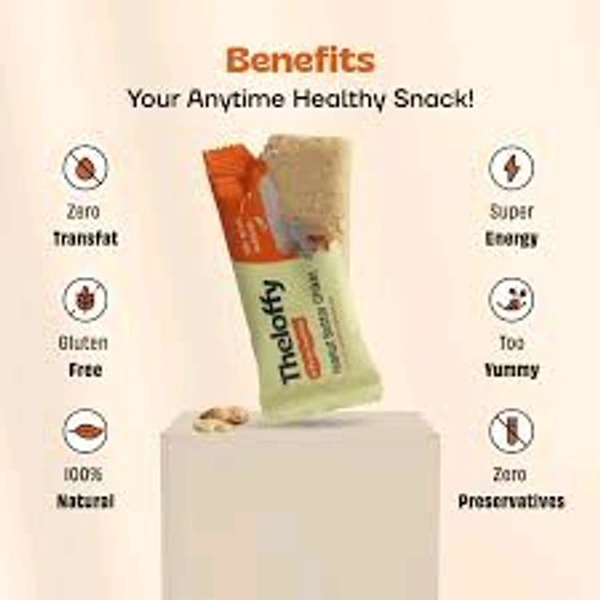 Theloffy 30gm Premium Peanut Chikki at ₹ 10
