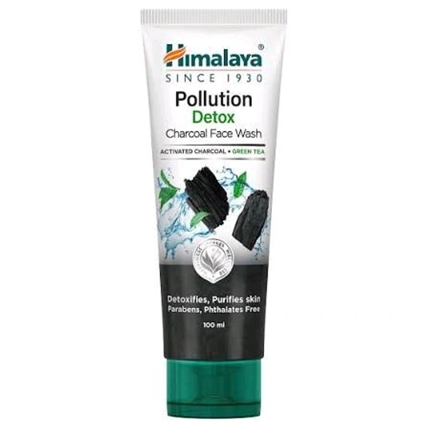 Himalaya Pollution Detox Charcoal Face Wash | 50ml 