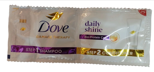Dove Daily Shine Shampoo+Conditioner Sachet,