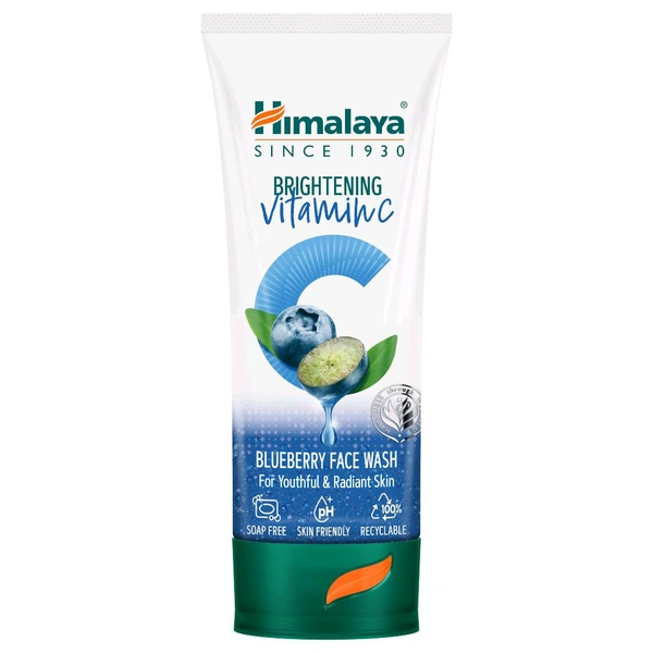 Himalaya Brightening Vitamin C Blueberry Face Wash 50g