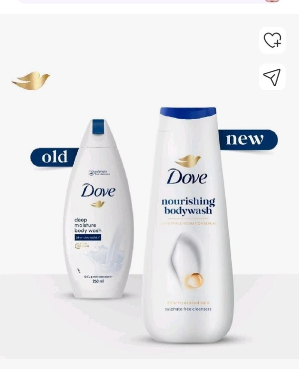 Dove Nourishing Body Wash, 300 ml