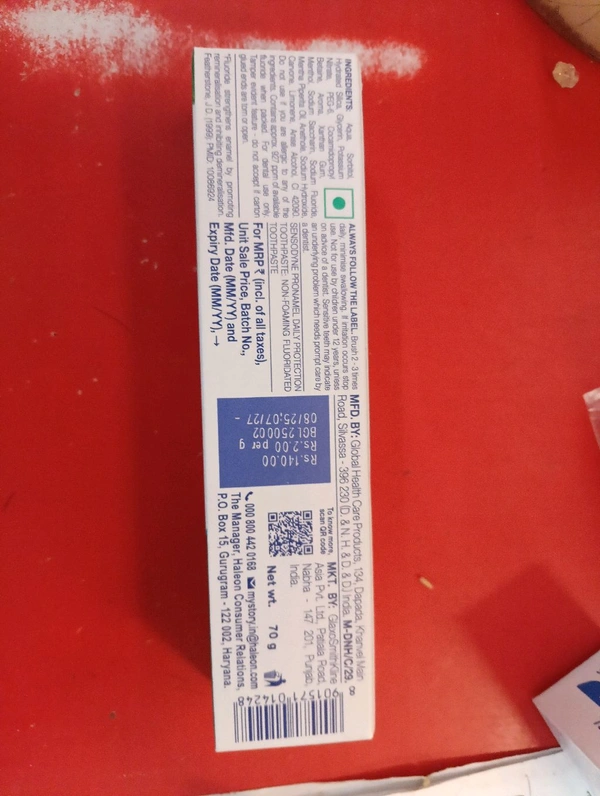 Sensodyne Pronamel Daily Protection Toothpaste | 