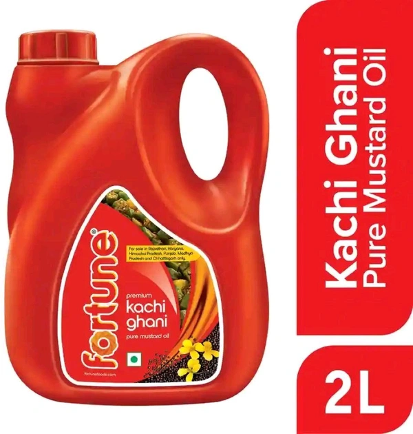  Fortune Kachi Ghani Pure Mustard 2Liter