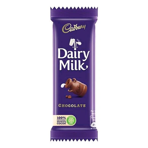Cadbury Dairy Milk Chocolate Bar, 20.2gm