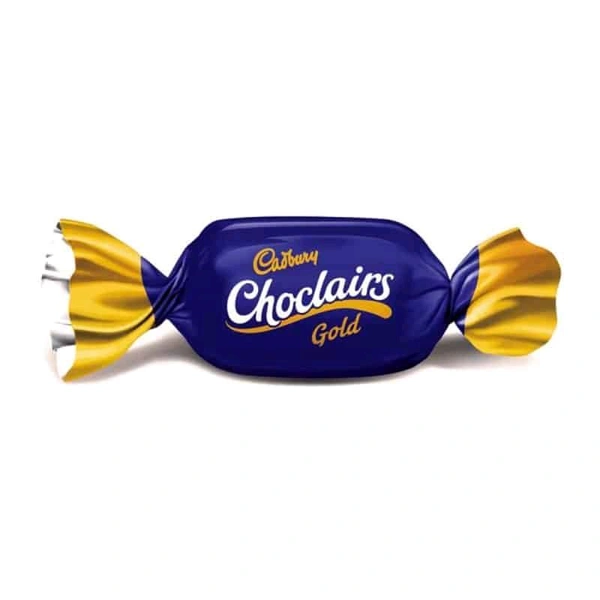 Cadbury Choclairs Gold 180 Candies( 1unit X 18g" Each) Net Wt: 522g