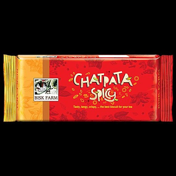 Bisk Farm Biscuit - Chatpata Spicy, 200 g