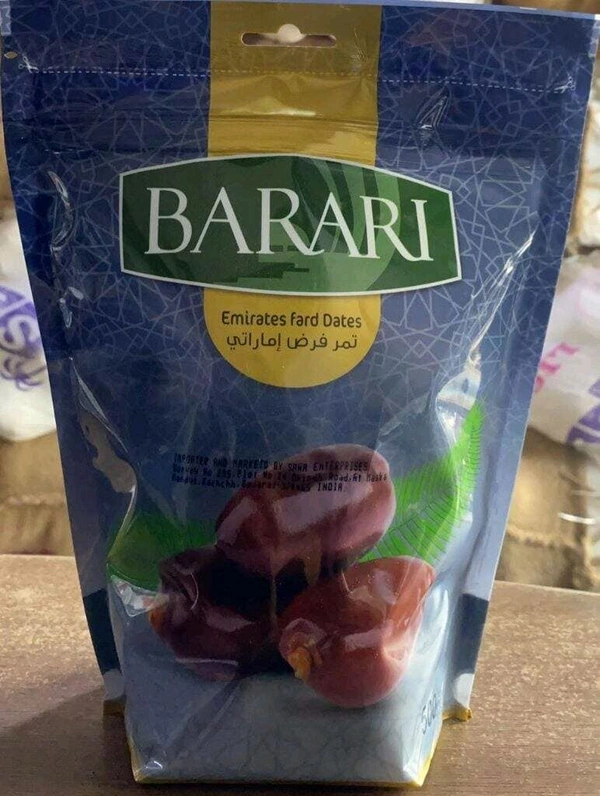 Black Barari Fard Dates, Packaging Size: 500 g, Packaging Type ..