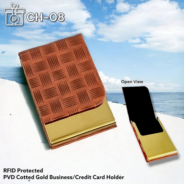 CH-08 - Rich Gold, Card Holders