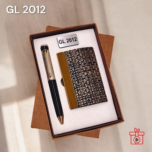 GL 2012 Black Gold Matti Pen & Card Holder Set - Above 3000 Sets