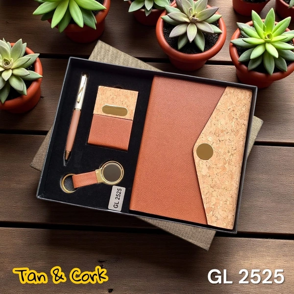 GL 2525 Cork / Tan Color 4 in 1 Regular Combo Set
