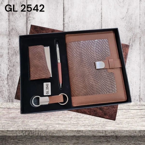 GL 2542 Brown Croco 4 in 1 Regular Set