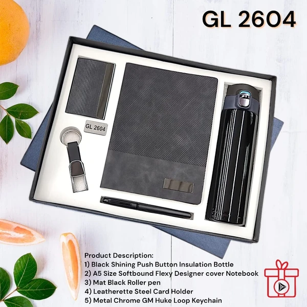 GL 2604 Mid Night Black Five in one Welcome Kit - Above 2000 Sets