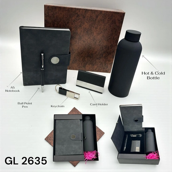 GL 2635 Mid Night Black 5 in 1 Welcome Kit Combo