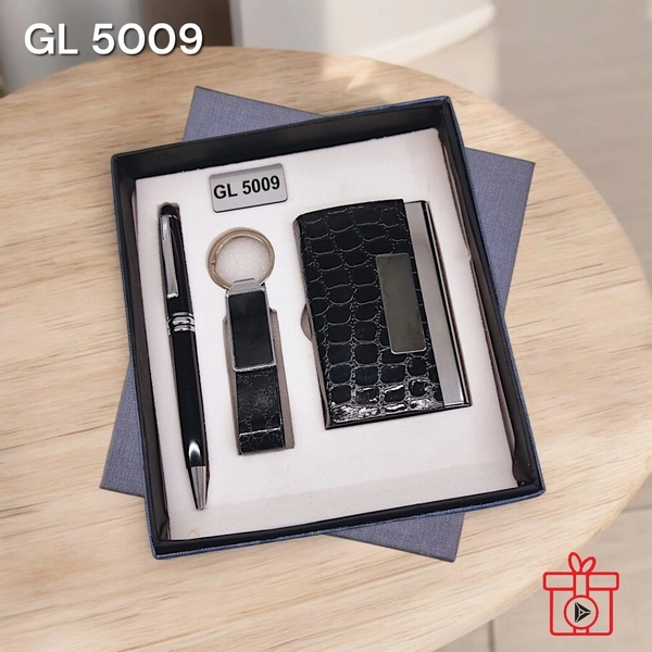 GL 5009 Croco Black Three in one Set - Min 500 Sets