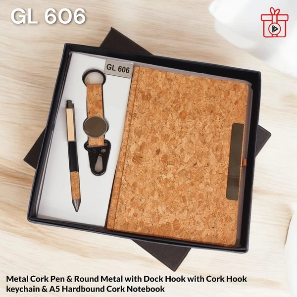 GL 606 Three in one Cork Notebook set - Above 2000 Sets