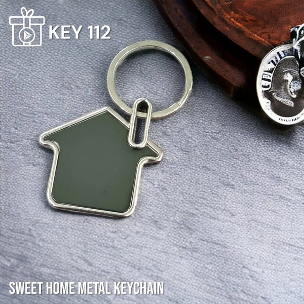 KEY 112 - Rangoon Green, Metal Keychains