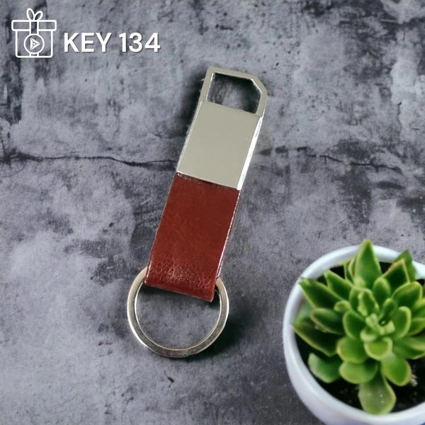 KEY 134 - Peru Tan, Metal Keychains