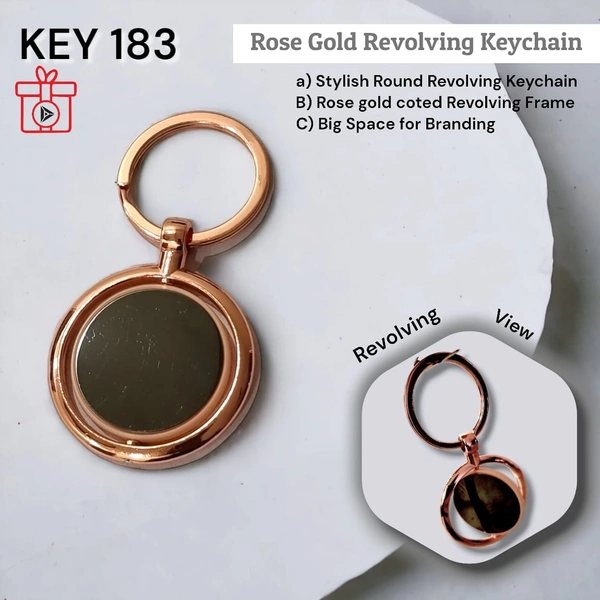 KEY 183 - Sea Pink, Metal Keychains