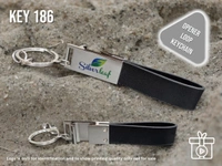 KEY 186 - Silver, Metal Keychains