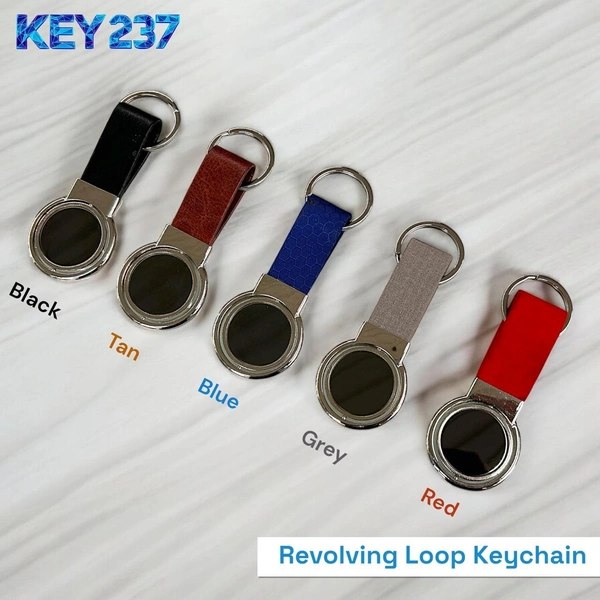 KEY 237 New Revolving Loop Keychain - Above 5000 Pcs