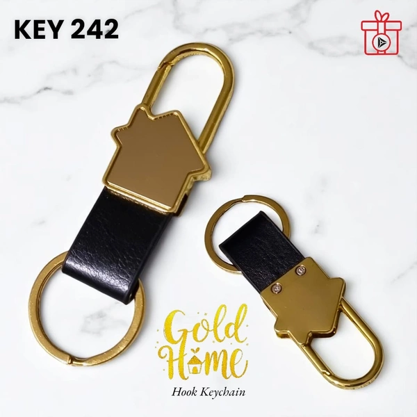 Key 242 Gold stylus home keychain