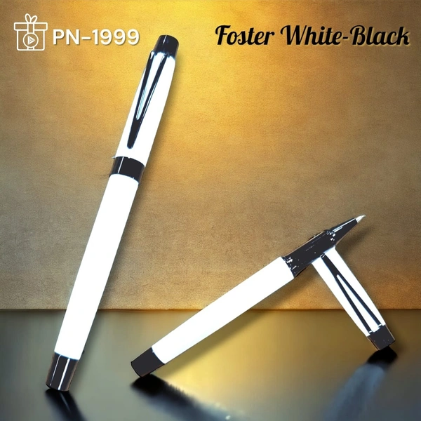 PN 1999 - White, Metal Pens