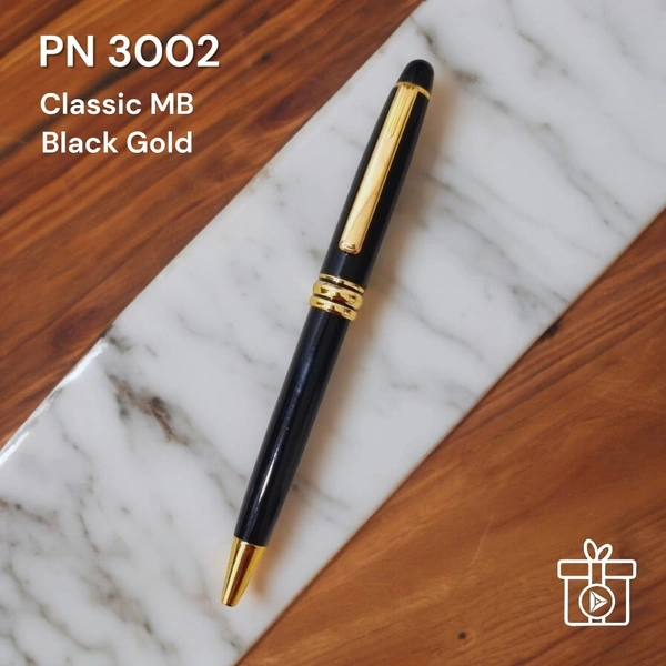 PN 3002 - Black, Metal Pens