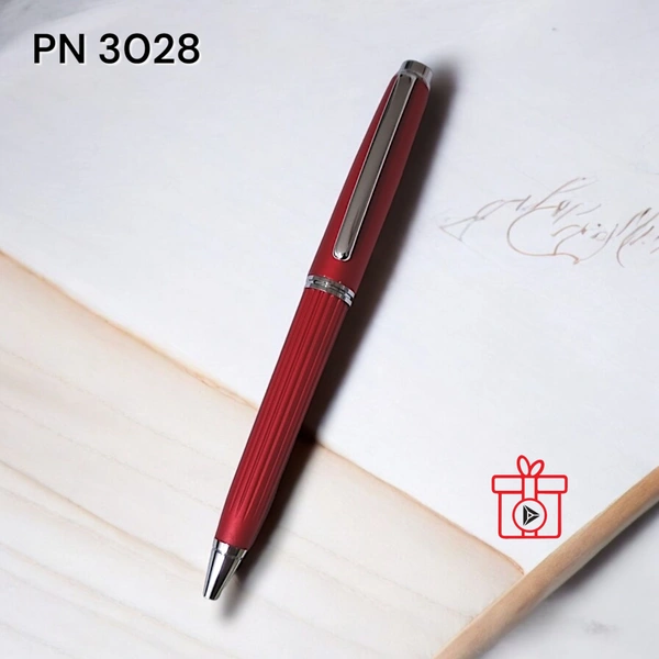 PN 3028 - Red, Metal Pens