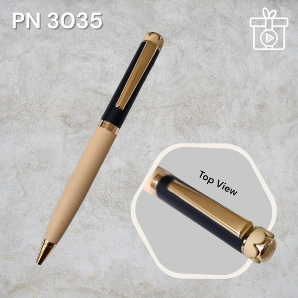 PN 3035 - Gold Tips, Metal Pens