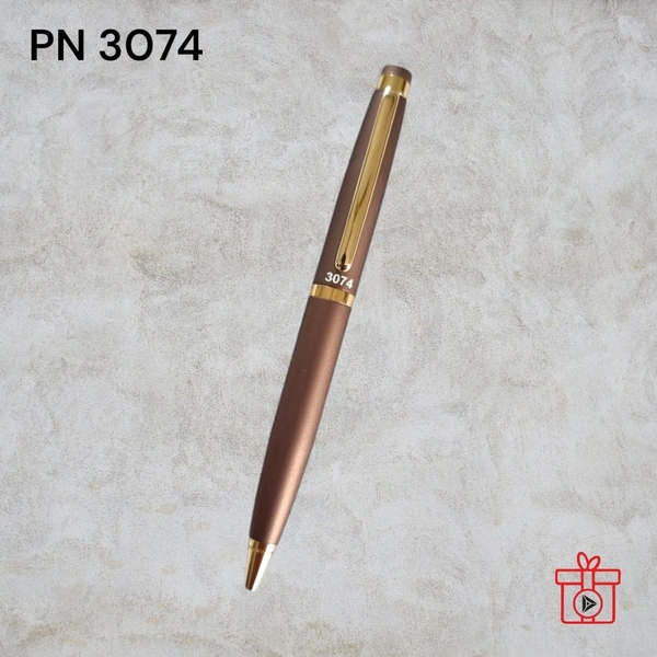 PN 3074 - Brown Bramble, Metal Pens