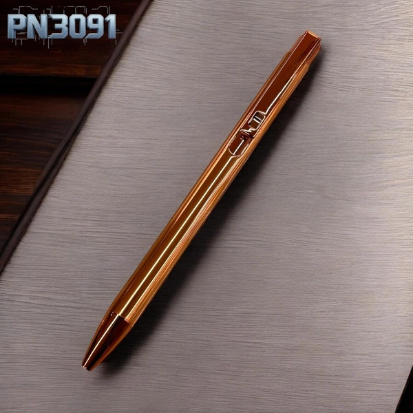 PN 3091 Full Rose Gold Cotted Ball Pen