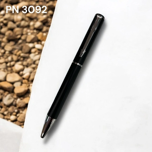 PN 3092 Mat Black Arrow Clip Ball Pen