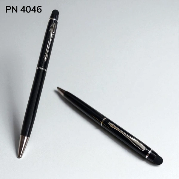 PN 4046 Black shining parts with stylus touch pen