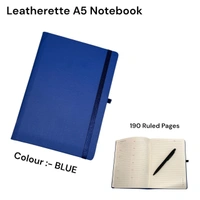 PU 4500 Leatherette A5 Size Notebooks - Available Colors