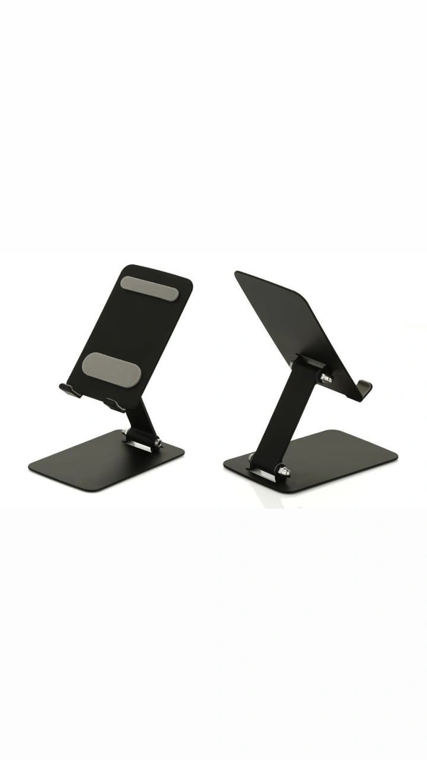 ST 84 Full Fold Black Mobile Stand - Above 5000 Pcs