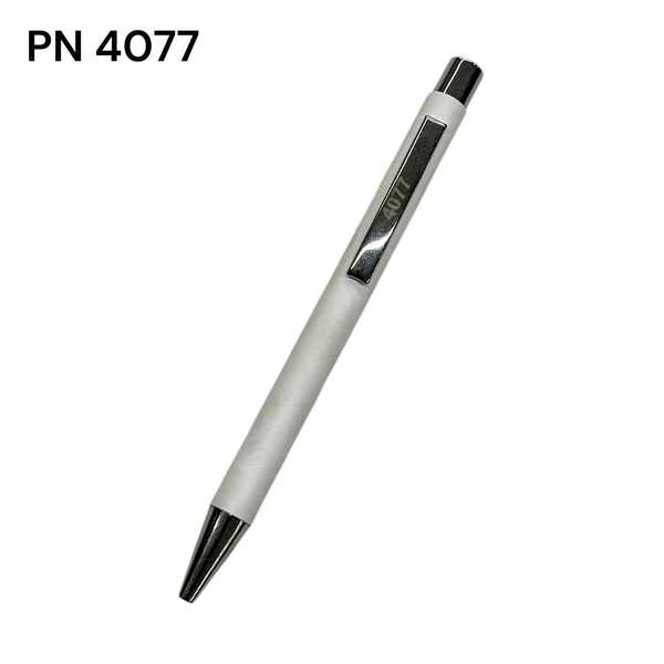 PN 4077 White Ball pen