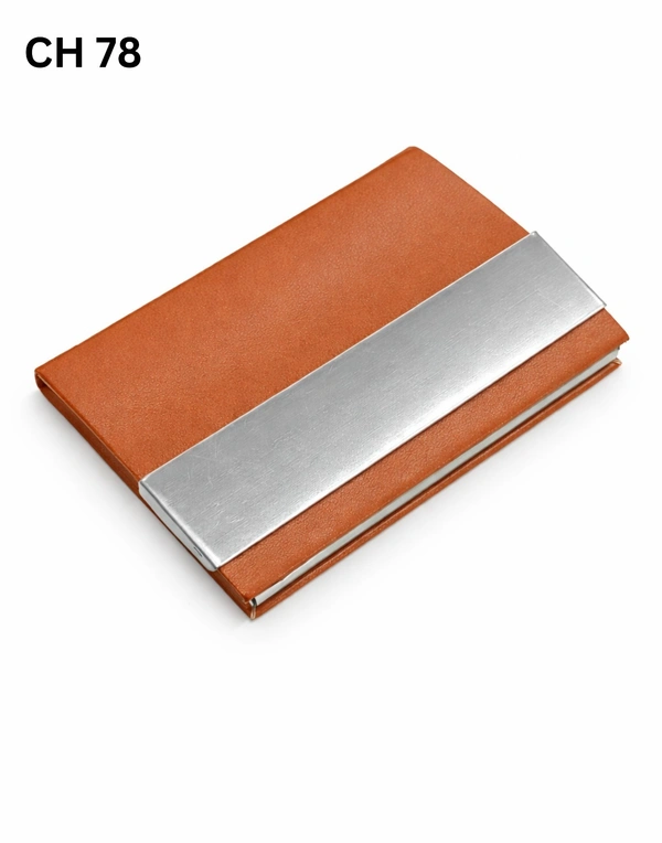 CH 78 Tan/steel Cardholder