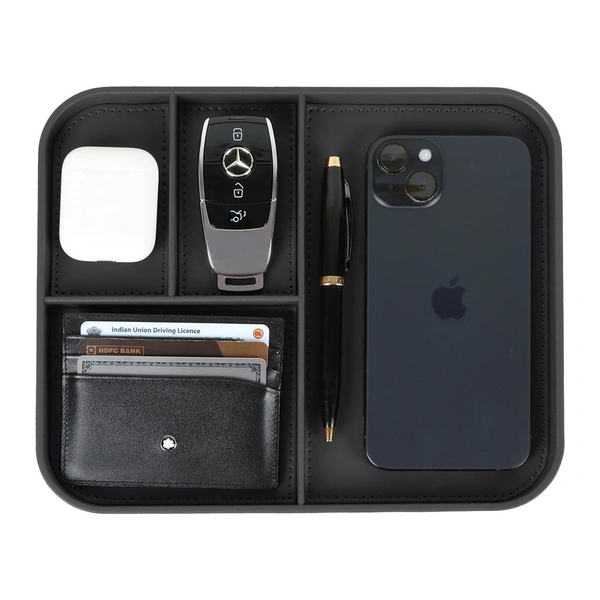 TR-4500 Vegan Leather Valet Try 