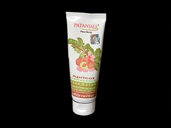 PATANJALI FACE SCRUB - APRICOT - 60 gm - 60 gm