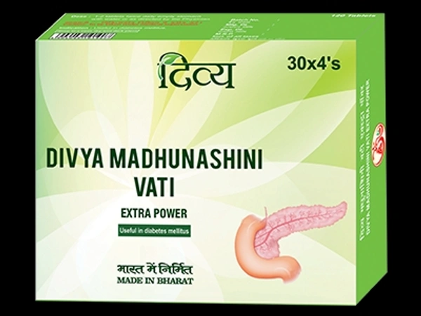 DIVYA MADHUNASHINI VATI (EP) - 120 TAB - 120 TAB