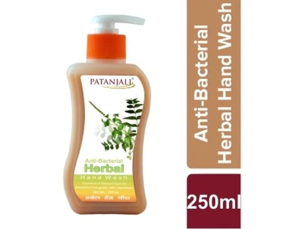 PATANJALI HAND WASH BOTTLE - 250 ml - 250 ml