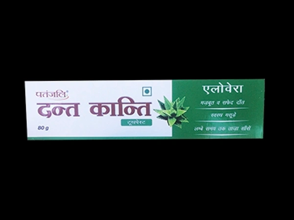 PATANJALI DANT KANTI ALOEVERA - 80 gm - 80 gm