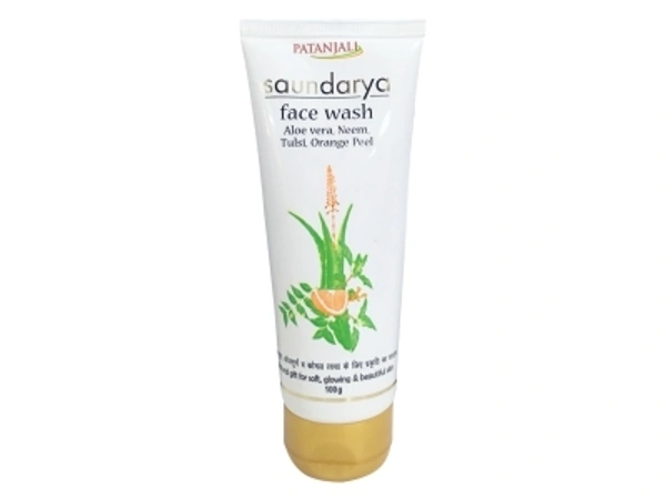 PATANJALI FACE WASH - SAUNDARYA - 100 gm - 100 gm
