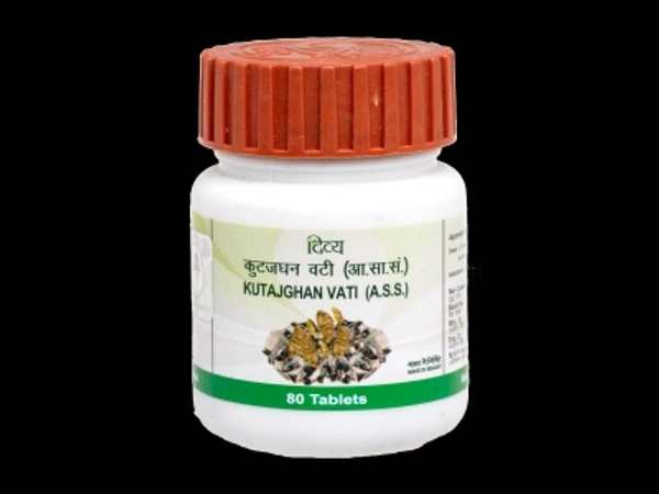 DIVYA KUTAJGHAN VATI 500 mg - 80 TAB - 80 TAB